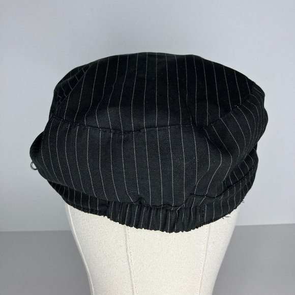 Disney Nightmare Before Christmas Zipper Pocket Black Pinstripe Jack Hat - Picture 4 of 12